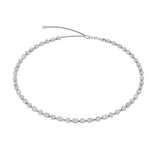 10Cttw Pear Shaped Lab Grown Diamond (F/VS)  Necklace in 14K Gold