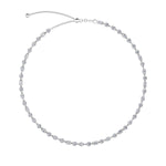 10Cttw Pear Shaped Lab Grown Diamond (F/VS)  Necklace in 14K Gold