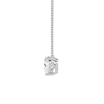1Cttw Heart Shaped Lab Grown Diamond (F/VS) Heart Shaped Necklace in 14K Gold