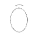 Emerald Lab Grown Diamond (F/VS ) Necklace Necklace in 14K Gold