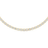 Emerald Lab Grown Diamond (F/VS ) Necklace Necklace in 14K Gold