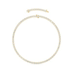 Emerald Lab Grown Diamond (F/VS ) Necklace Necklace in 14K Gold