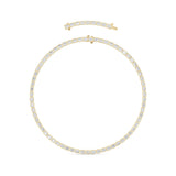 Emerald Lab Grown Diamond (F/VS ) Necklace Necklace in 14K Gold