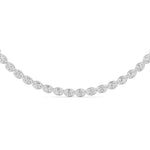 Oval Lab Grown Diamond (F/VS ) Necklace Necklace in 14K Gold