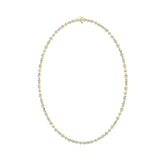 12Cttw Pear Shaped Lab Grown Diamond (F/VS) Fashion Necklace in 14K Gold