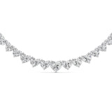 Heart Lab Grown Diamond (F/VS ) Necklace Necklace in 14K Gold