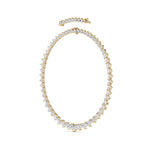 Heart Lab Grown Diamond (F/VS ) Necklace Necklace in 14K Gold
