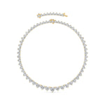 Heart Lab Grown Diamond (F/VS ) Necklace Necklace in 14K Gold