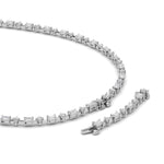 Emerald Lab Grown Diamond (F/VS ) Necklace Necklace in 14K Gold
