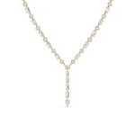 Emerald Lab Grown Diamond (F/VS ) Necklace Necklace in 14K Gold
