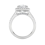 5Cttw Round Shaped Lab Grown Diamond (F/VS)  Ring in 14K Gold