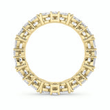 3Cttw Marquise Shaped Lab Grown Diamond (F/VS) Eternity Band Ring in 14K Gold