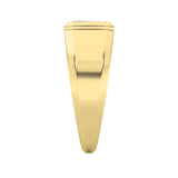 2Cttw Emerald Shaped Lab Grown Diamond (F/VS)  Ring in 14K Gold