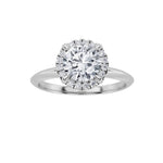 1Cttw Round Shaped Lab Grown Diamond (F/VS)  Ring in 14K Gold