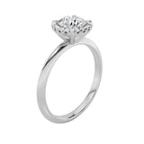 1Cttw Round Shaped Lab Grown Diamond (F/VS)  Ring in 14K Gold