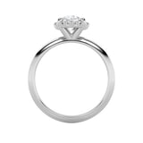 1Cttw Round Shaped Lab Grown Diamond (F/VS)  Ring in 14K Gold