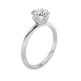 1.5Cttw Round Shaped Lab Grown Diamond (F/VS)  Ring in 14K Gold