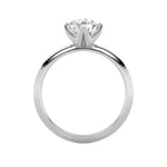 1.5Cttw Round Shaped Lab Grown Diamond (F/VS)  Ring in 14K Gold