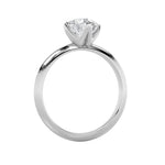 1.5Cttw Round Shaped Lab Grown Diamond (F/VS)  Ring in 14K Gold