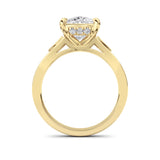 ELongated Cushion Lab Grown Diamond (F/VS ) Ring in 14K Gold