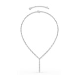 Round Lab Grown Diamond Necklace Necklace in 14K Gold