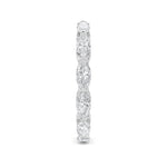 2.5Cttw Marquise Shaped Lab Grown Diamond (F/VS) Eternity Band Ring in 14K Gold
