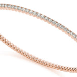 Natural Diamond SLIP ON BANGLE (V1BR021)