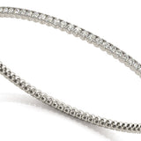 Natural Diamond SLIP ON BANGLE (V1BR021)