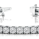 Lab Grown Diamond 4-Prong Tennis Bracelet