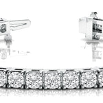 Lab Grown Diamond 4-Prong Tennis Bracelet