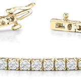 Lab Grown Diamond 4-Prong Tennis Bracelet