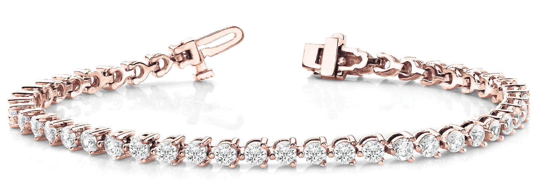 3-Prong Tennis Bracelet