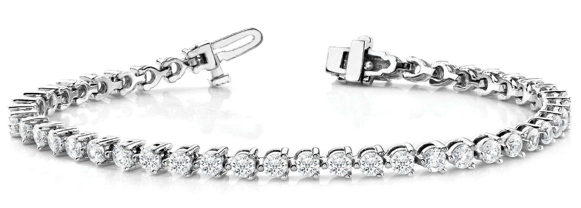 3-Prong Tennis Bracelet