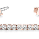 4-Prong Tennis Bracelet (Round)