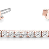 4-Prong Tennis Bracelet (Round)