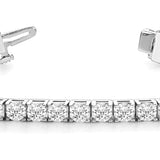 4-Prong Tennis Bracelet (Round)