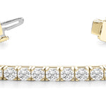 4-Prong Tennis Bracelet (Round)