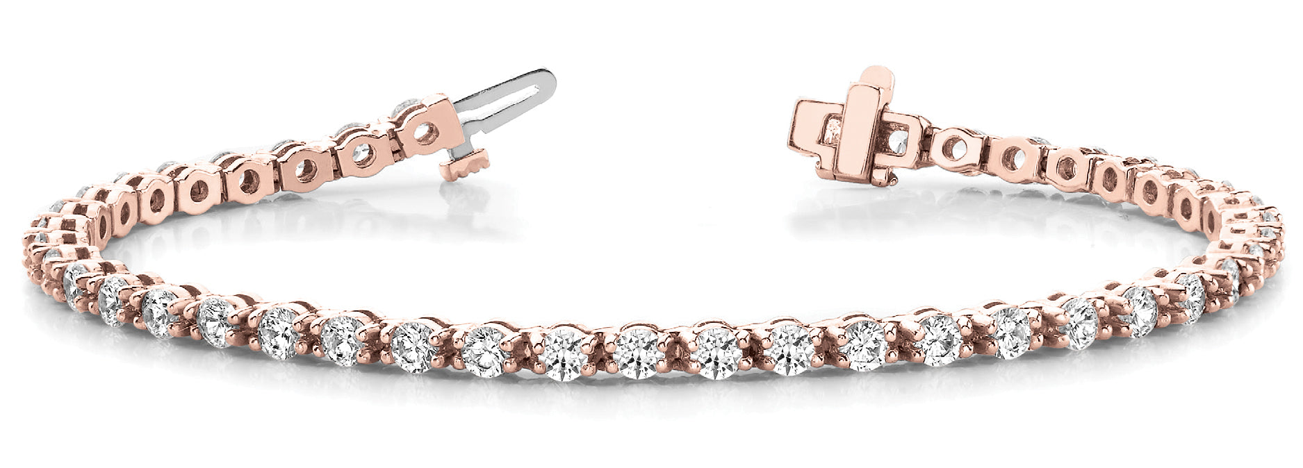 4 PR IN LINE TENNIS BRACELET