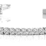 Lab Grown Diamond Prong Set Inline Bracelet