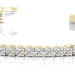 Lab Grown Diamond Prong Set Inline Bracelet