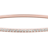 Lab Grown Diamond Hinged In-Line Bangle
