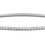 Lab Grown Diamond Hinged In-Line Bangle