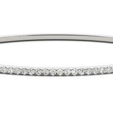 Lab Grown Diamond Hinged In-Line Bangle
