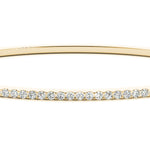 Lab Grown Diamond Hinged In-Line Bangle