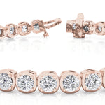 Prong Set Tennis Bracelets