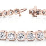 Prong Set Tennis Bracelets