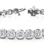 Prong Set Tennis Bracelets