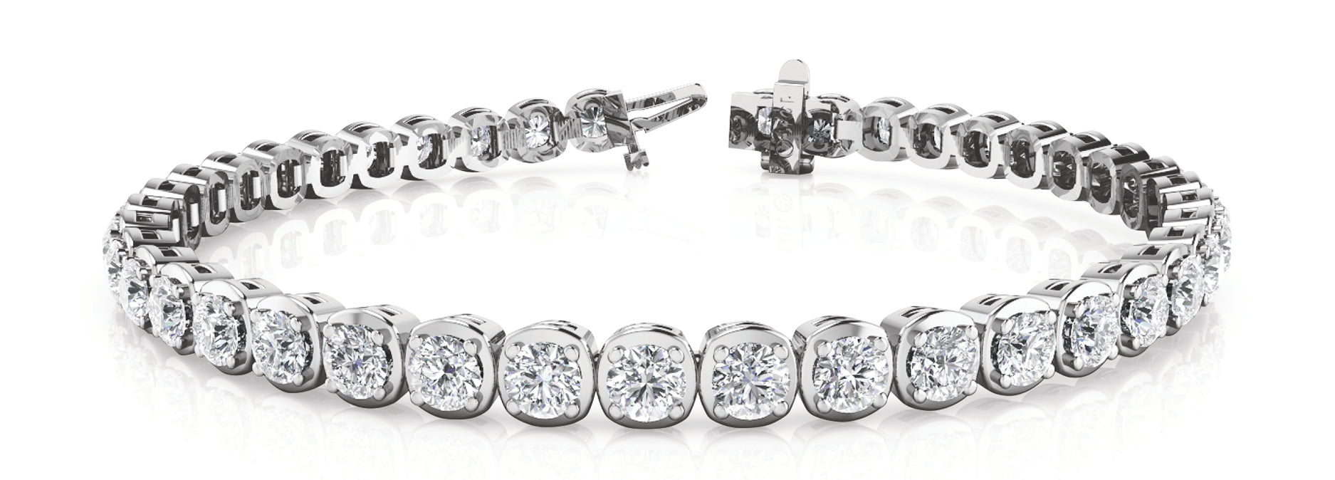 Prong Set Tennis Bracelets
