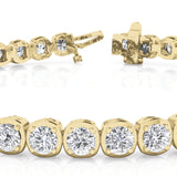Prong Set Tennis Bracelets