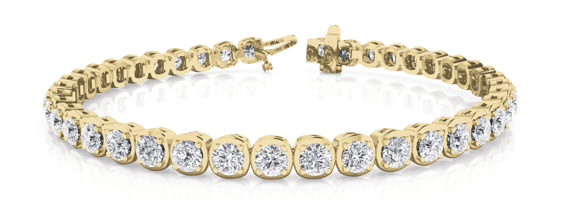 Prong Set Tennis Bracelets